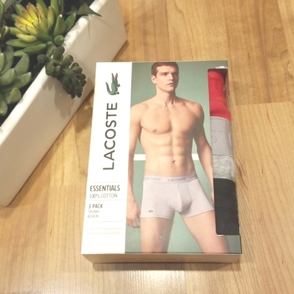 Lacoste Other - Lacoste 3pack trunks